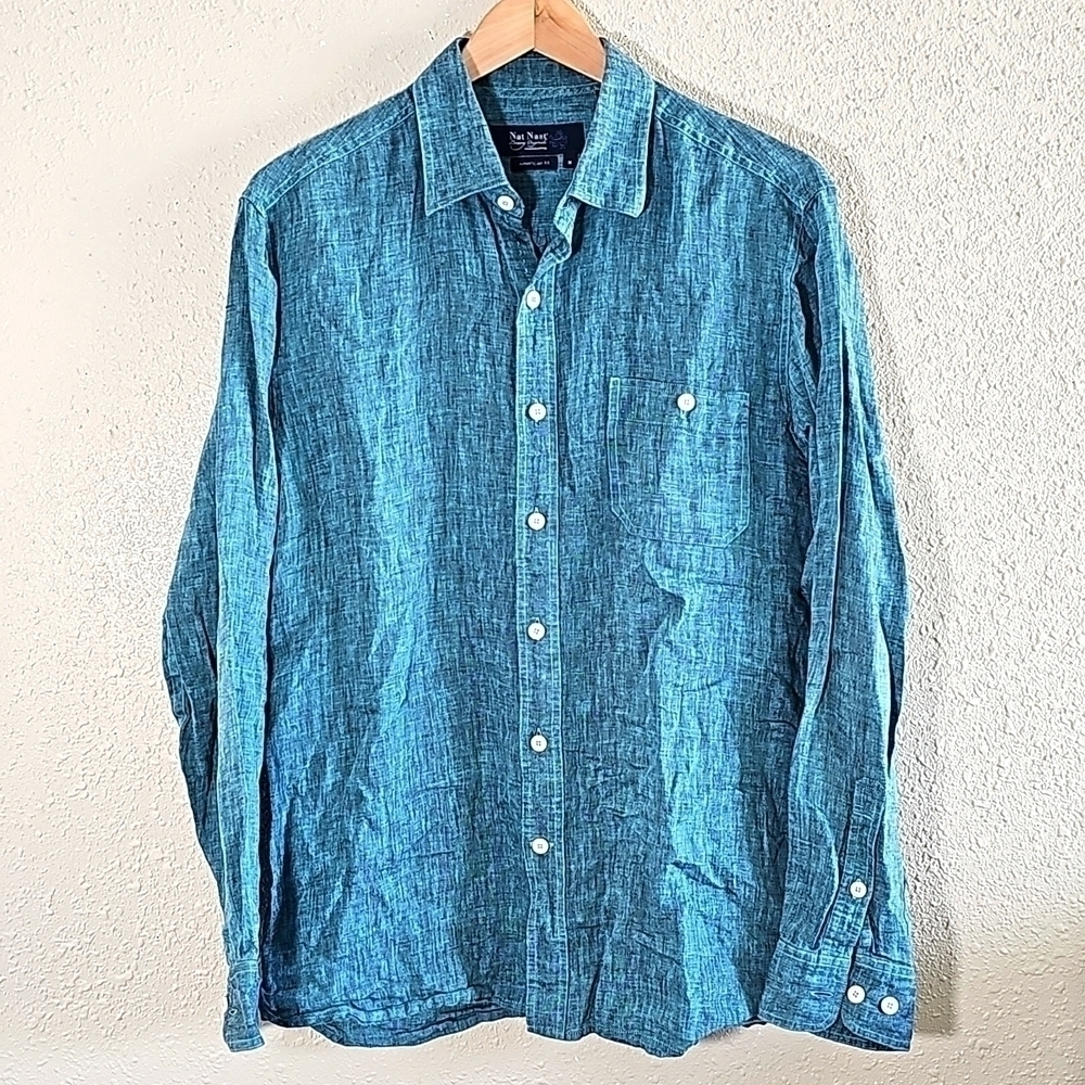 NAT Nast Casual Button-Down Shirt.
